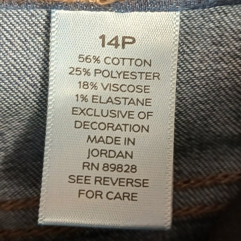 Denim & Company 14P, Denim Jeans, Straight Leg - Picture 15 of 16